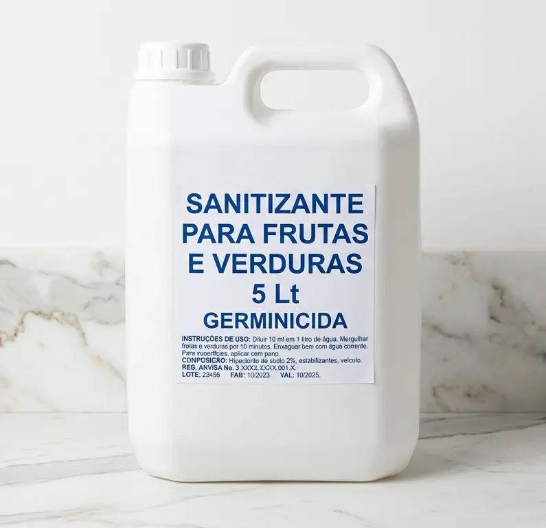 [INS-00019] Sanitizante Para Frutas E Verduras 5 Lt Germinicida
