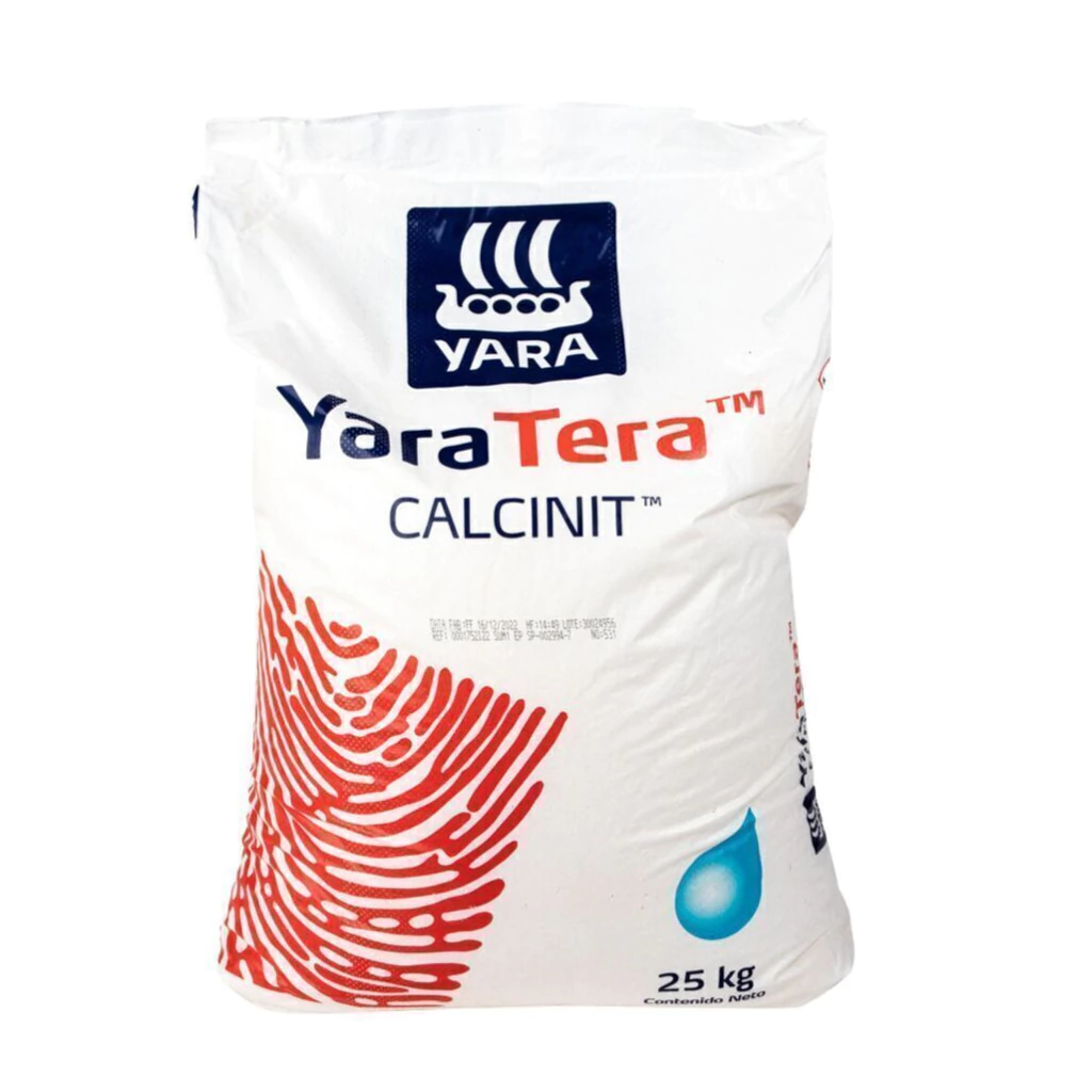 Calcinit YaraTera 25kg – Nitrato de Cálcio | Hidro Bom